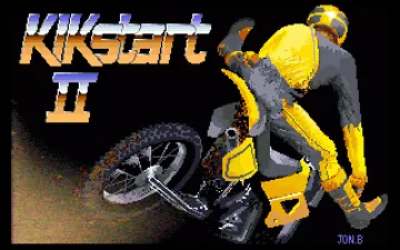 Kikstart II screen shot title